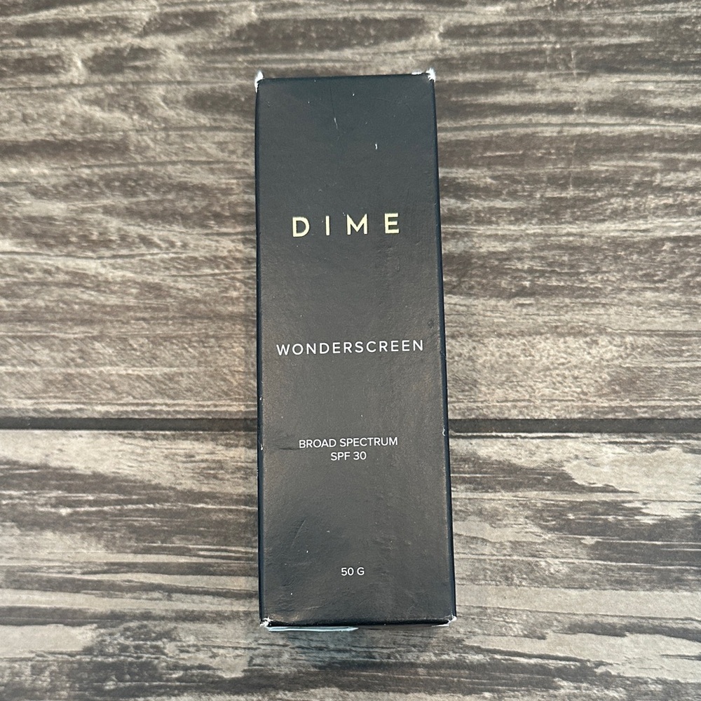 DIME Wonderscreen Broad Spectrum SPF 30 - Black